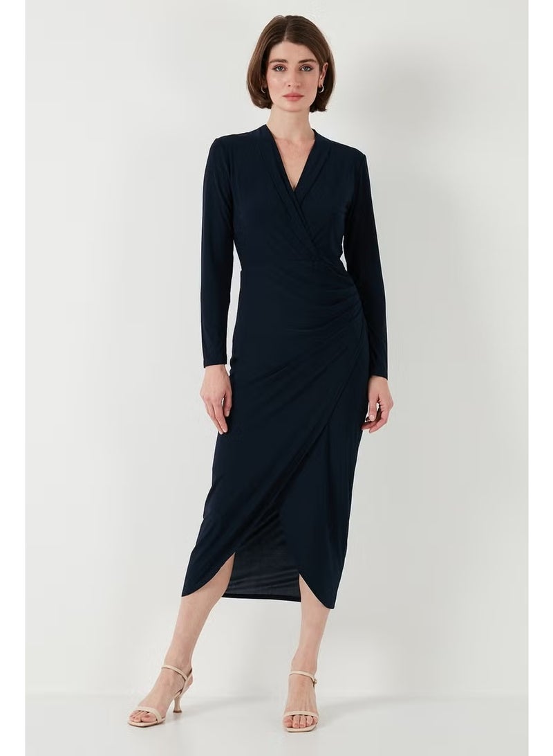 Lela Ruched Jersey Dress - Image 3